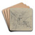 Falkensteiner Hof by Anton Burger Art Drink Coaster set