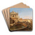 Venice, Church of San Sebastiano by Frans Vervloet Art Drink Coaster set Venice, Church of San Sebastiano by Frans Vervloet Art Drink Coaster set