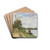Le Bateau  Voiles by Paul Dsir Trouillebert Drink Coasters - set of 4