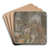 The Mocking of Christ by Jacopo Bassano Art Drink Coaster set