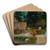 Jardn de los Adarves, Alhambra, Granada by Joaqun Sorolla Art Drink Coaster set