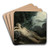 The sleep of Endymion by Circle Of Anne-Louis Girodet-Trioson Art Drink Coaster set The sleep of Endymion by Circle Of Anne-Louis Girodet-Trioson Art Drink Coaster set