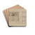 Chest by Nicholas Gorid Drink Coasters - set of 4