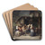 Passing The Candle by Charles Venneman Art Drink Coaster set