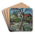 Landschaft im Vorfrhling by Lovis Corinth Art Drink Coaster set