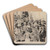 Soldiers and Civilians by James Ensor Art Drink Coaster set