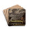 A View on the Banks of the River Stour by John Constable Drink Coasters - set of 4