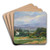 Le Sentier by Pierre-Auguste Renoir Art Drink Coaster set