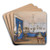 Interieur Salon by Franz Alt Art Drink Coaster set