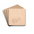 tudes de moutons by Jacques-Raymond Brascassat Drink Coasters - set of 4