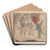De Moord by James Ensor Art Drink Coaster set