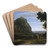 View of Delphi with a Procession by Claude Lorrain Art Drink Coaster set