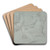 Two Putti by Jacopo Guarana Art Drink Coaster set