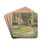 Das Rondell im Heckengarten by Max Liebermann Drink Coasters - set of 4