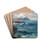 Abendstimmung in Nervi by Karl Theodor Boehme Drink Coasters - set of 4