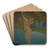 Reveries by Maxfield Parrish Art Drink Coaster set