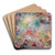 Allgorie rose by Pierre-Auguste Renoir Art Drink Coaster set Allgorie rose by Pierre-Auguste Renoir Art Drink Coaster set