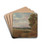 Landscape at Hampstead, with Harrow in the Distance by Lionel Constable Drink Coasters - set of 4