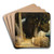 Sappho by Ferdinand Keller Art Drink Coaster set
