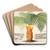 Cibotium regale by Charles Antoine Lemaire Art Drink Coaster set