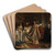 Exorcism of Joanna of Castile by Willem Geets Art Drink Coaster set