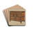 Chest by Nicholas Gorid Drink Coasters - set of 4