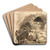 Around the Lamp by Auguste Louis Lepre Art Drink Coaster set