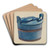 Covered Tub by Edward White Art Drink Coaster set