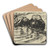 Am Weiher by Ernst Ludwig Kirchner Art Drink Coaster set