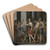 Beautiful Anthia leads her companions to the temple of Diana in Ephesus by Joseph Paelinck Art Drink Coaster set Beautiful Anthia leads her companions to the temple of Diana in Ephesus by Joseph Paelinck Art Drink Coaster set