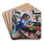 Little Schoolgirl by Henri Victor Gabriel Le Fauconnier Art Drink Coaster set Little Schoolgirl by Henri Victor Gabriel Le Fauconnier Art Drink Coaster set