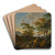 Italianate landscape with shepherds by Willem de Heusch Art Drink Coaster set