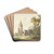 De kerk te Warmond by Pieter Gerardus van Os Drink Coasters - set of 4