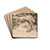 Entombment by Lovis Corinth Drink Coasters - set of 4