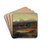 Landscape At Sunset, 1849 by Arnold Bcklin Drink Coasters - set of 4