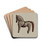 Toy Horse by Arsen Maralian Drink Coasters - set of 4