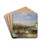 The Ferry Crossing by Constant Troyon Drink Coasters - set of 4