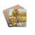 Sunny Autumn by Ambroy Sabatowski Drink Coasters - set of 4