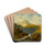 A river in the Alps by Alexandre Calame Drink Coasters - set of 4