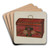 Toleware Box by Charles Henning Art Drink Coaster set