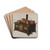 Toy Stove by Einar Heiberg Drink Coasters - set of 4