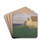 Der Sommermorgen by Ferdinand Brunner Drink Coasters - set of 4