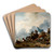 Battle Scene by Philips Wouwerman Art Drink Coaster set