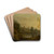 Italian Landscape by Jan van Huysum Drink Coasters - set of 4