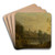 Italian Landscape by Jan van Huysum Art Drink Coaster set