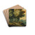 Bosky Landscape With Figures by Flemish School Drink Coasters - set of 4