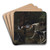 Hounds with Wild-Fowl and Game by Jean-Baptiste Oudry Art Drink Coaster set Hounds with Wild-Fowl and Game by Jean-Baptiste Oudry Art Drink Coaster set