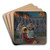 Soir de fte by Delphin Enjolras Art Drink Coaster set