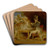 Nelson sealing the Copenhagen letter by Sir David Wilkie Art Drink Coaster set Nelson sealing the Copenhagen letter by Sir David Wilkie Art Drink Coaster set