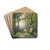 Frhling by Adolf Kaufmann Drink Coasters - set of 4
